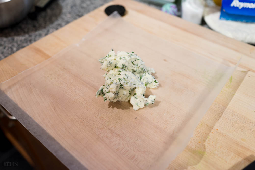 Butter ready to roll