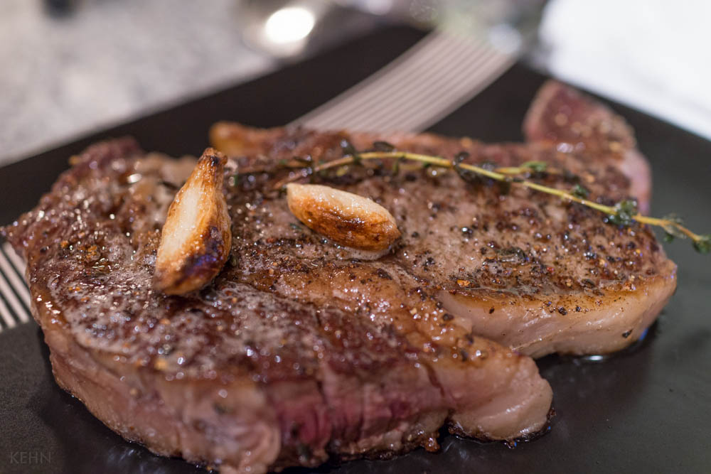 Steak on a plate